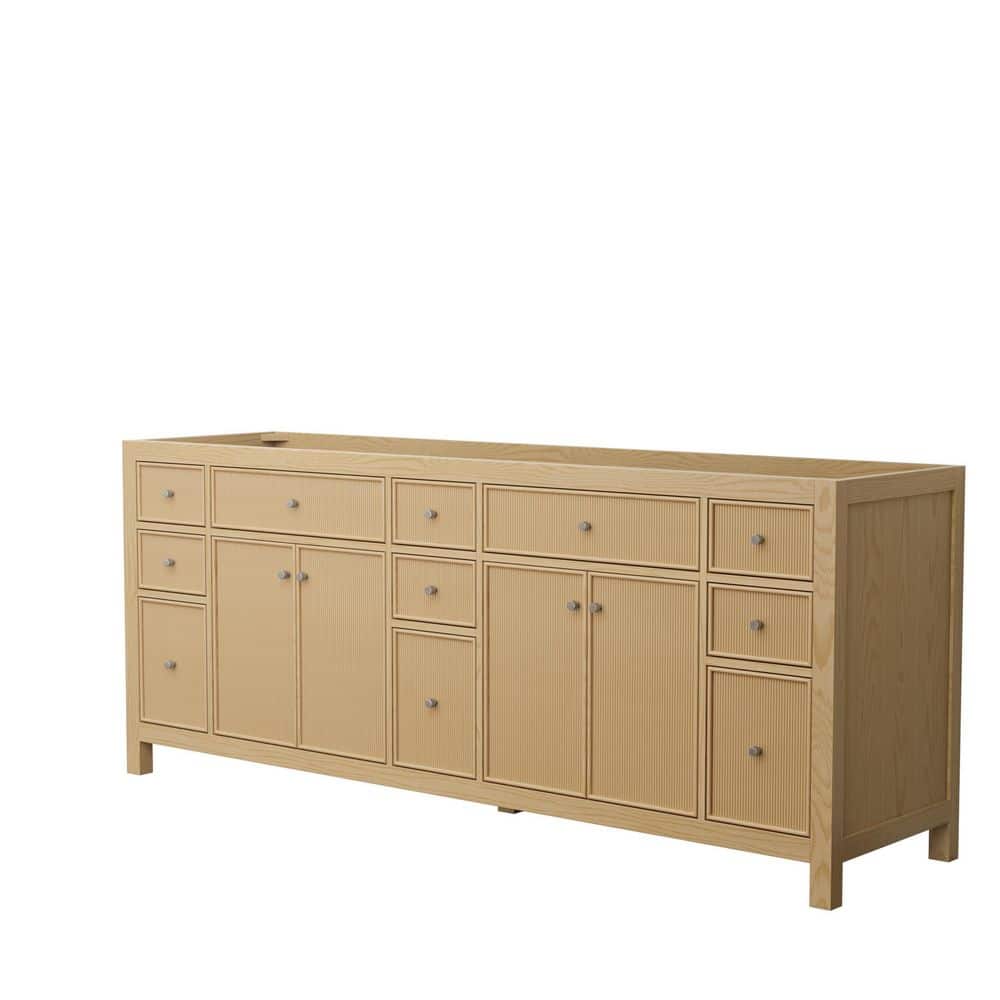 Pendry 83.25 in. Bath Vanity Cabinet without Top in Tanned Oak Assembled price history on PriceWatchPro