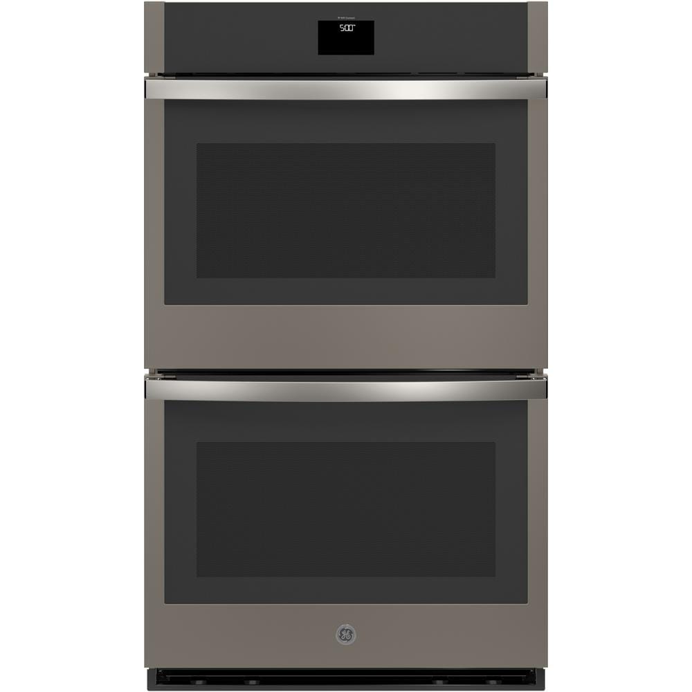 GE 30 in. Double Smart Convection Wall Oven with NoPreheat Air Fry in
