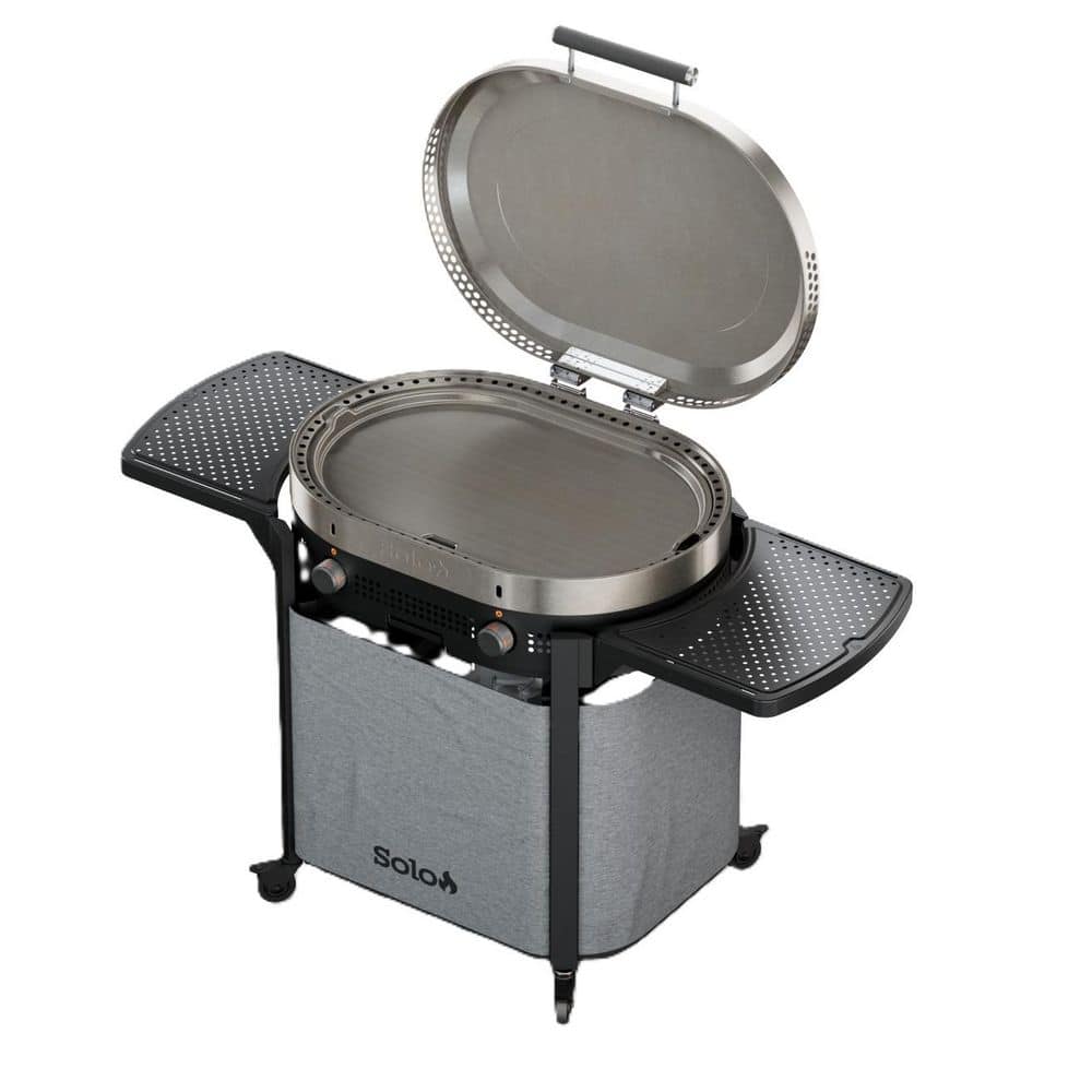 Steelfire 30 - 2 Burner Griddle in Stainless with Stand
