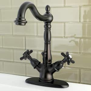 Essex Single Hole 2-Handle Bathroom Faucet in Oil Rubbed Bronze