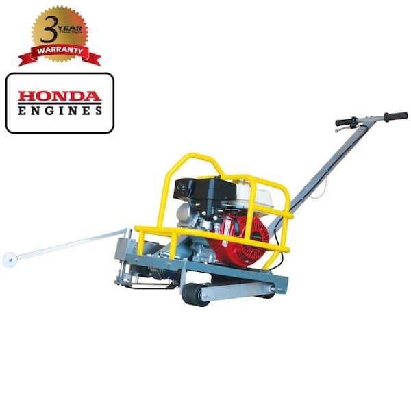 Tomahawk Power 6 in. 3.5 HP Honda Early Entry Walk Behind Green Concrete Saw with GX120 Honda Engine