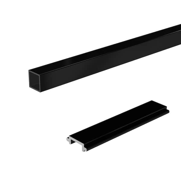 PEAK Aluminum Railing Black Aluminum Picket and Spacer
