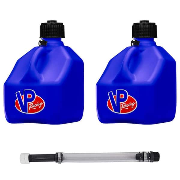 Unbranded 3 Gal. Racing Utility Jug (2-Pack) with 14 in. Hose Kit
