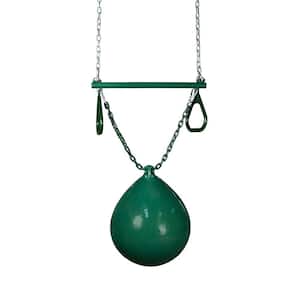 Green Buoy Ball with Trapeze Bar
