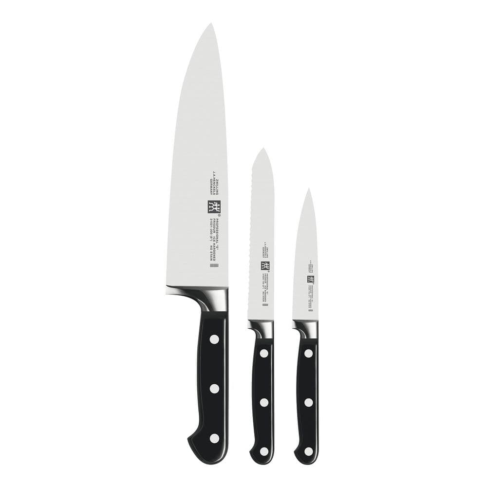 ZWILLING Professional S Stainless Steel 3-Piece Starter Knife Set