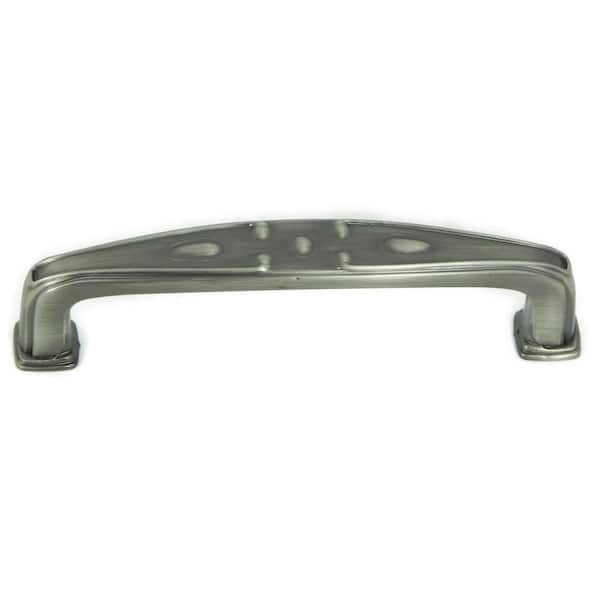 null Edinborough 3-3/4 in. Center-to-Center Weathered Nickel Cabinet Pull