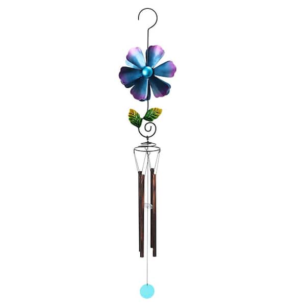 37 inch Rotary Windmill & Musical Wind Chime Combination,Unique Windmill,Hanging Wind Chime,For Outdoor,Yard,Garden,Lawn