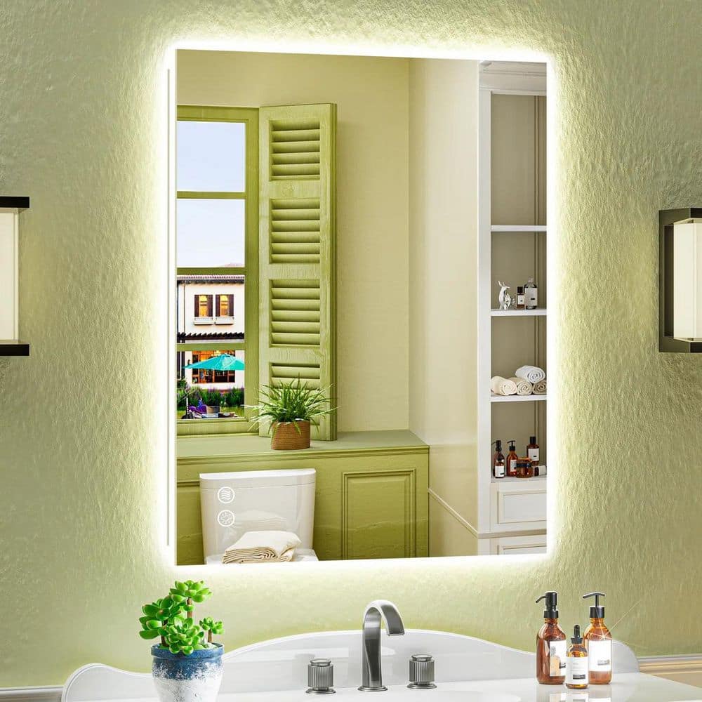 EbikeBC 24 in. W x 32 in. H UL Certified Rectangular Frameless