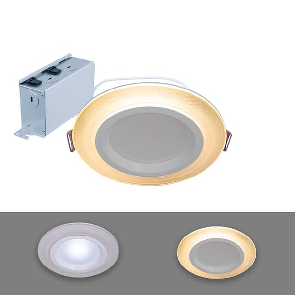 1-pack 6 in. RL Night Light, 1000-Lumens, Selectable CCT, D2W DM