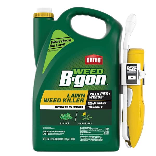 Ortho Weed B-gon 1 gal. Lawn Weed Killer Ready-To-Use with Comfort Wand