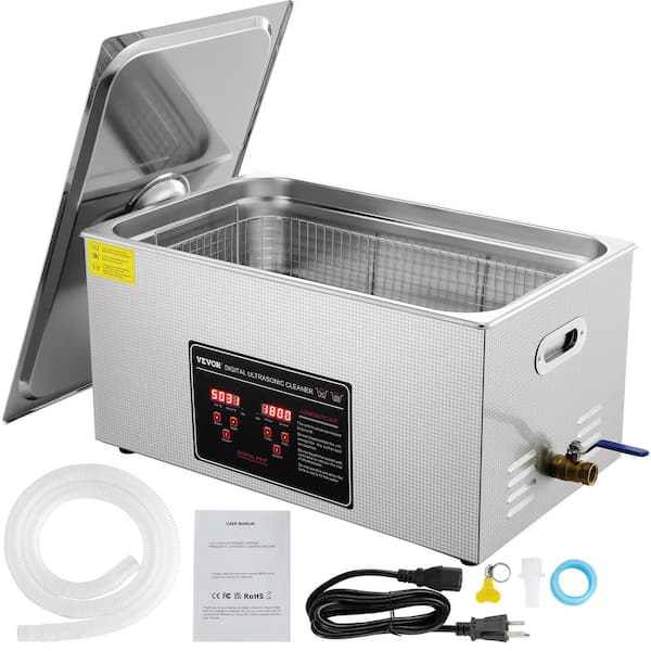 SKYSHALO Ultrasonic Machine 22L with Digital Timer and Heater, Professional Ultra Sonic Jewelry Cleaner, Cleaning Machine