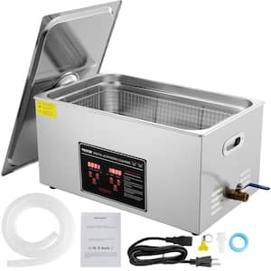 Ultrasonic Cleaner 22L with Digital Timer and Heater Jewelry Cleaner Stainless Steel Heated Cleaning Machine