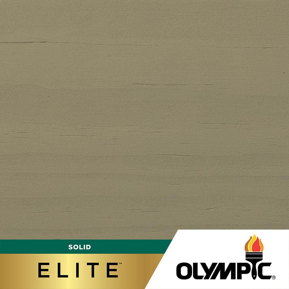 Olympic Elite 8 oz. Monterey Gray SC-1047 Solid Advanced Exterior Stain ...