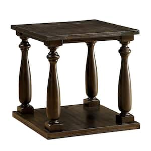 Luan Dark Walnut End Table