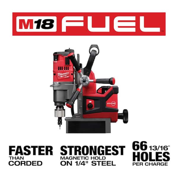 Milwaukee 2788-22HD M18 FUEL 1-1/2 in Lineman Magnetic Drill Kit 