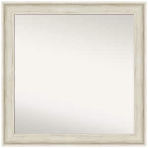Regal Birch Cream 30.75 in. x 30.75 in. Non-Beveled Traditional Square Framed Wall Mirror in Cream