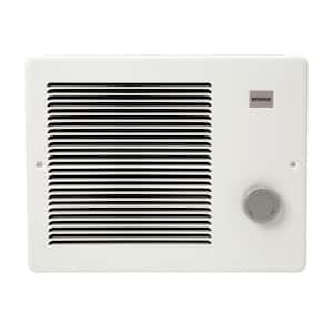 1,000-Watt Front-Mountable Wall Heater in White