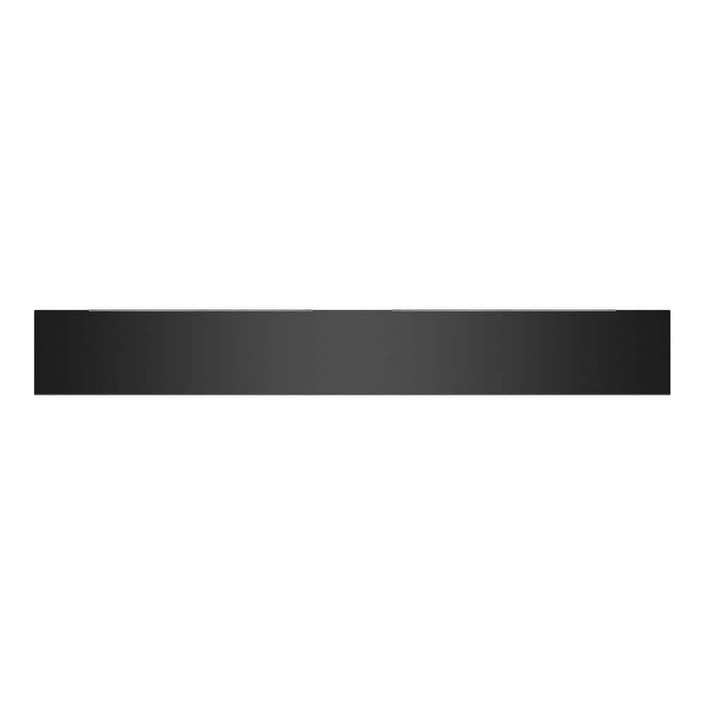 4 in. Decorative Plate for 30 in. Side Draft Range Hoods Black Color -  FOTILE, Plate-4x30-B
