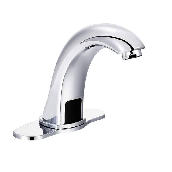 Chrome Automatic Sensor Tap Easyflow - Hands Free Electronic Basin Mixer For Bathroom Or Kitchen Sink