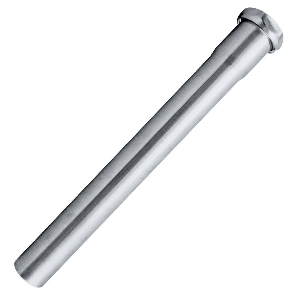 1-1/4 in. x 12 in. Brass Slip Joint Extension Tube in Polished Chrome price history on PriceWatchPro