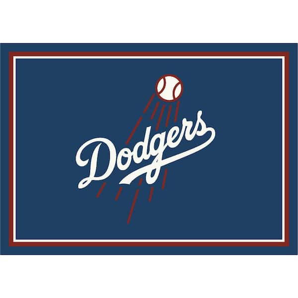 IMPERIAL Los Angeles Dodgers 4 ft. by 6 ft. Spirit Area Rug