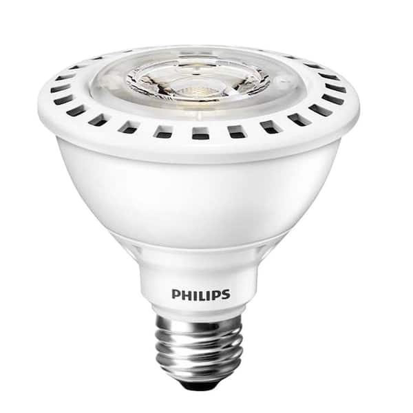 Philips 75W Equivalent Soft White (2700K) PAR30S Retail Optics 25 Degree LED Flood Light Bulb