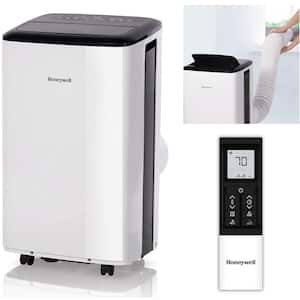 5,500 BTU Portable Air Conditioner HF8CESVWK5 Cools 350 Sq. Ft. with Dehumidifier and Wi-Fi in White