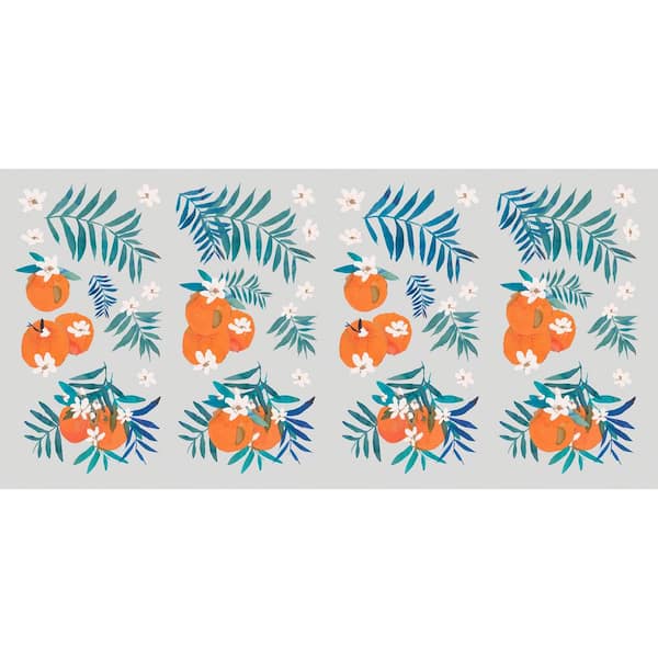 RoomMates Orange Blossom Wall Decals