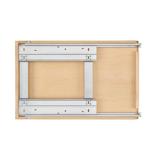 Soft-Close DIY Slide Out Cabinet Shelf Pull-Out Wood Drawer Storage - Bed  Bath & Beyond - 33839796