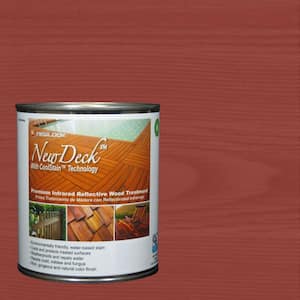 1 qt. Premium Infrared Reflective Redwood Exterior and Interior Wood Stain Treatment
