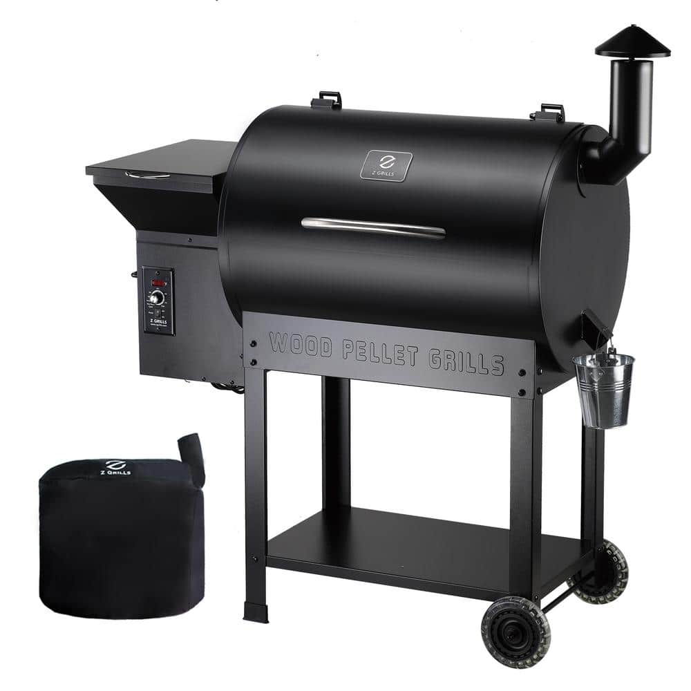 zimmerli Pureness 700-1348 BLACK 2点セット Z GRILLS 694 sq. in. Pellet Grill and Smoker in Black ZPG