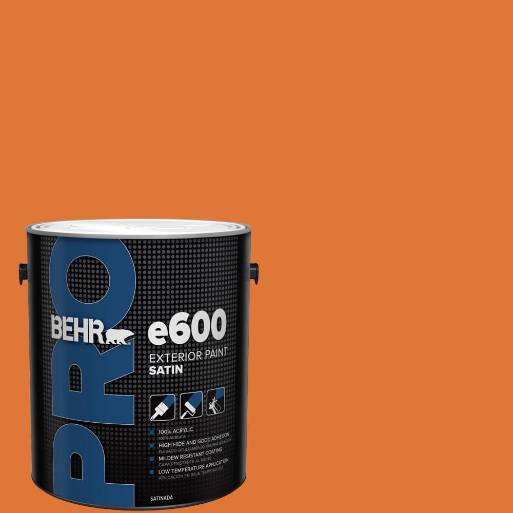 1 gal. #240B-7 Carrot Stick Satin Exterior Paint price history on PriceWatchPro