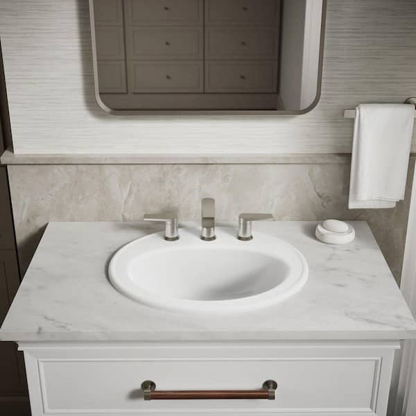 KOHLER Pennington 20-1/4 in. Drop-In Vitreous China Bathroom
