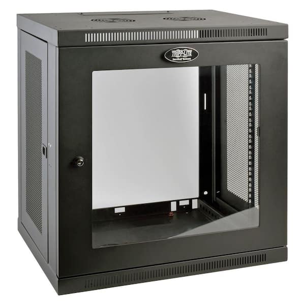 Tripp Lite SmartRack 12-Unit Switch-Depth Wall Mount Rack Enclosure