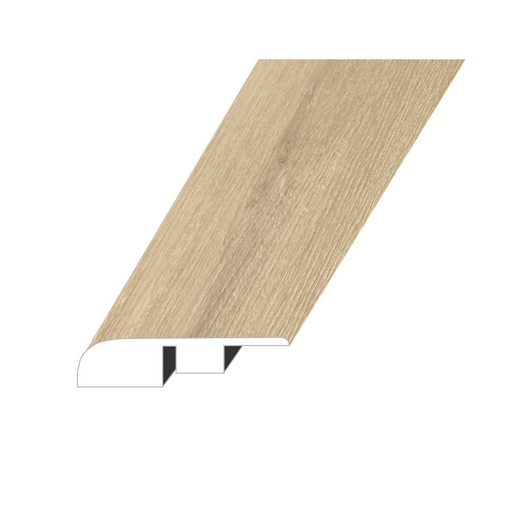 Lineage Terra Cognac 0.6 in. Thick x 1.4 in. W x 94.5 in. L HDF Waterproof Laminate Embossed Wood Look End Cap Molding price history on PriceWatchPro