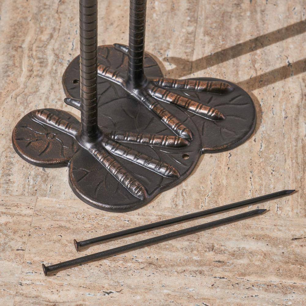 Lamar Dark Bronze 43 and 39 Inch Aluminum Outdoor Crane Set