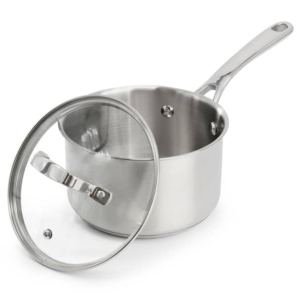 MARTHA STEWART EVERYDAY Midvale Stainless Steel 2 qt