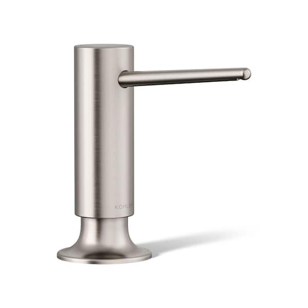 Contemporary Design Soap/Lotion Dispenser in Vibrant Stainless Steel