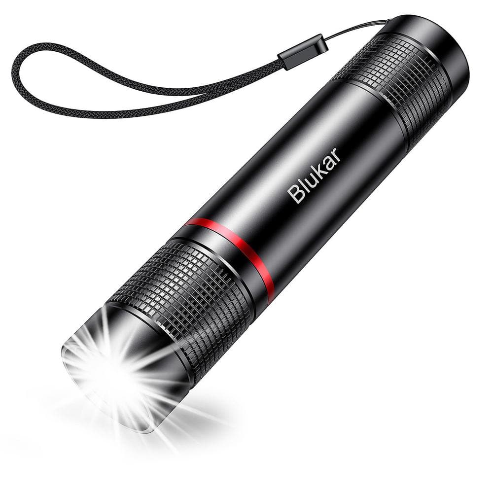 Portable Black 3.7 Volt 2000 Lumen LED Rechargeable Flashlight Handheld Worklight Battery Operated 4.45 in. Tool Only price history on PriceWatchPro