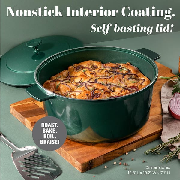 Bake Up Holiday Recipes in the The Food Network™ 5-qt. Enameled Cast-Iron Dutch  Oven