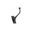 Richelieu Hardware 2-3/8 in. (60 mm) Matte Black Utility Wall Mount Swivel  Hook T5606900 - The Home Depot