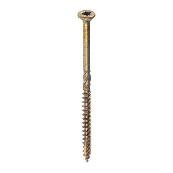 #10 x 3-1/8 in. Star Drive Torx Bugle Head R4 Multi-Purpose Wood Screw  (210-Pack)