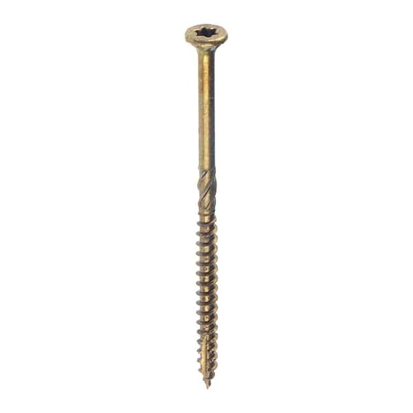 #10 x 4 in. Star Drive Countersinking Torx Bugle Head R4 Multi-Purpose  Screw Extended Contractor Pack (450-Piece)