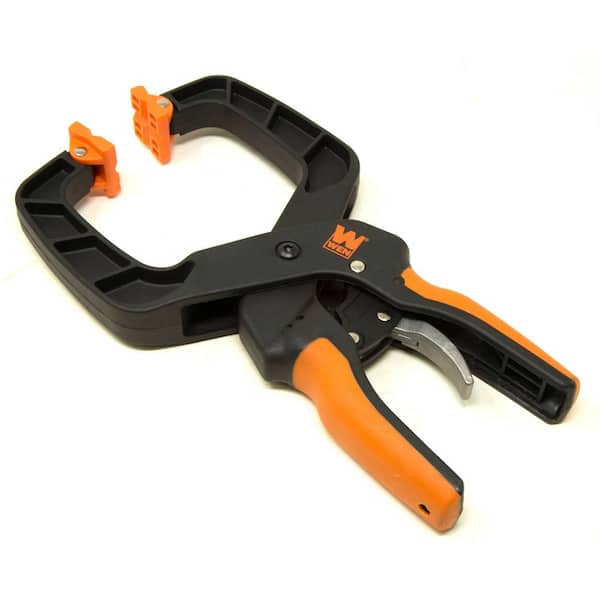 Multipurpose Durable Fast Ratchet Woodworking Clamp 42mm Spring Clamps for  Home Improvement Arts and Crafts