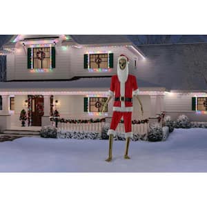 12 ft. Skelly Santa Outfit Kit