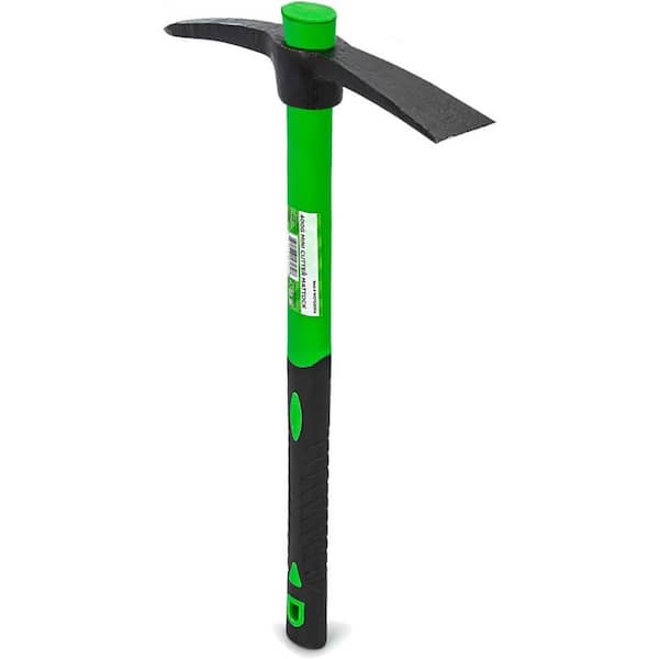 15 in. Carbon Steel Pickaxe-Heavy Duty Dual Head for Digging