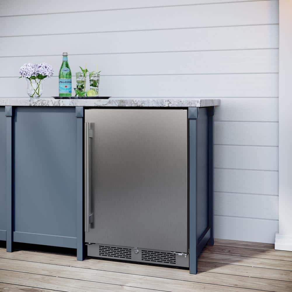 24 in. Stainless Steel Built-In Outdoor Beverage Center