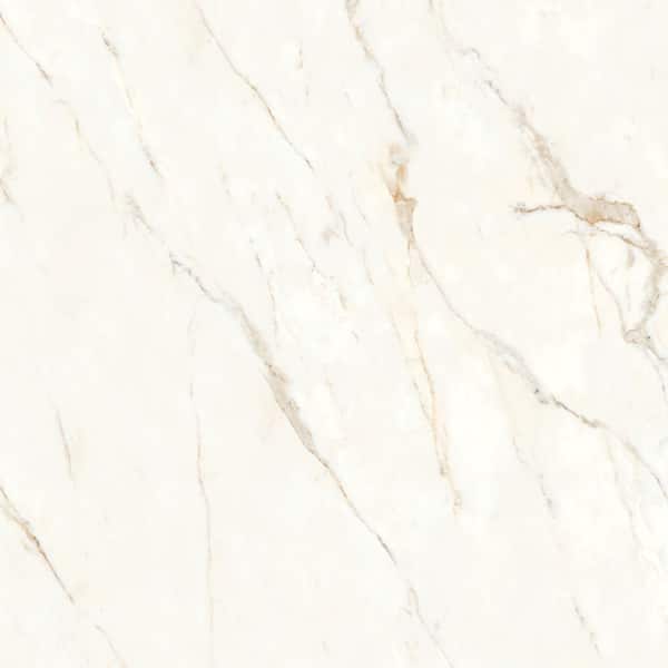 Bedrosians Magnifica Nineteen Forty Eight 48 in. x 48 in. Polished Calacatta Oro Porcelain Tile (31.2 sq. ft./Case)