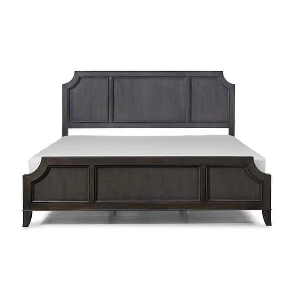 HOMESTYLES 5th Avenue Gray Queen Panel Bed