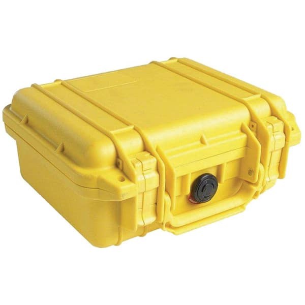 Pelican 10.1 in. Protector Tool Case with Pick N Pluck Foam in Yellow